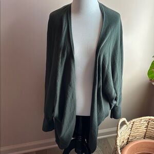 MER/SEA Chelsea Cardigan Dark Green One Size
